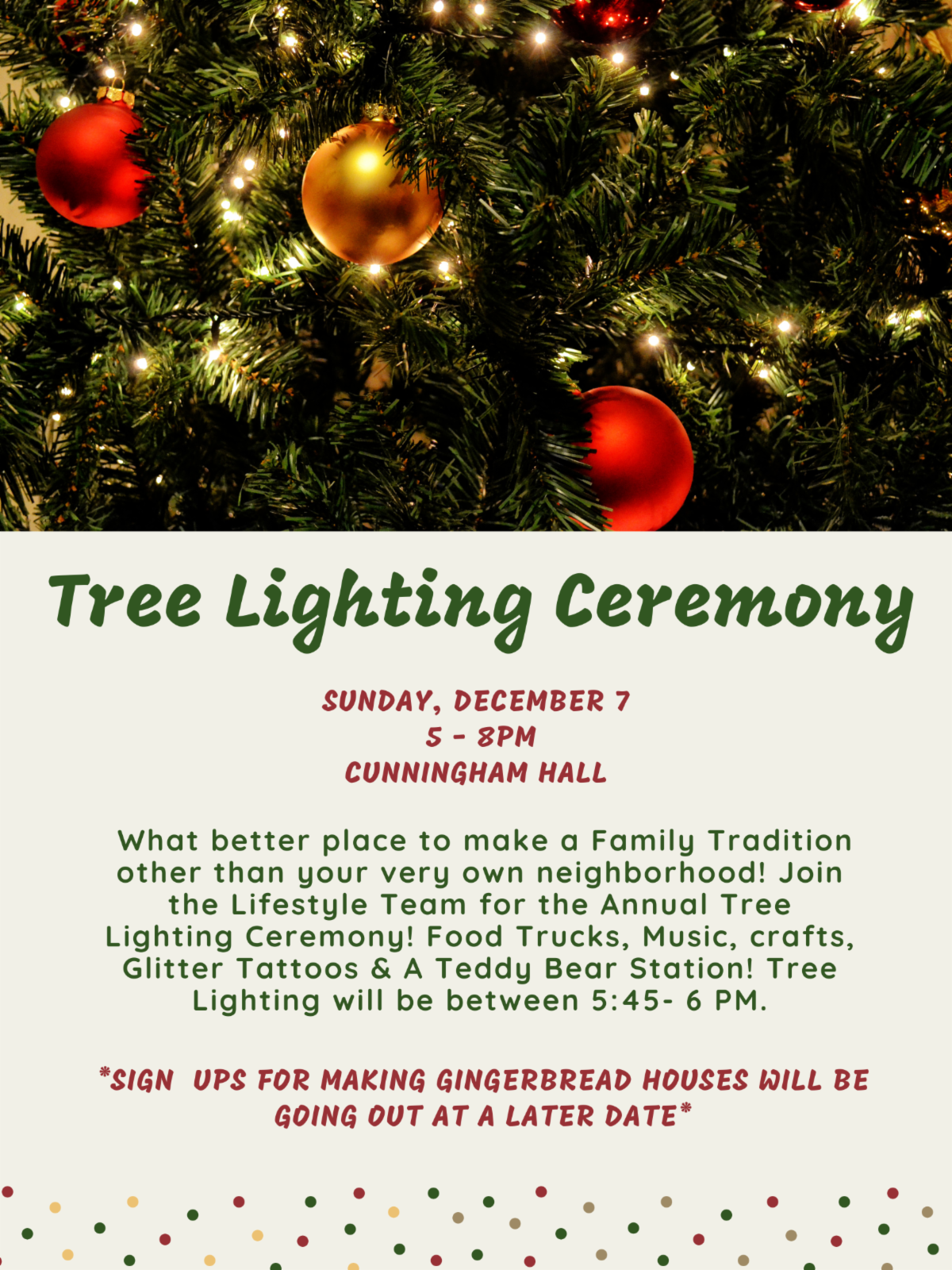 Christmas Tree Lightning – Welcome to Starkey